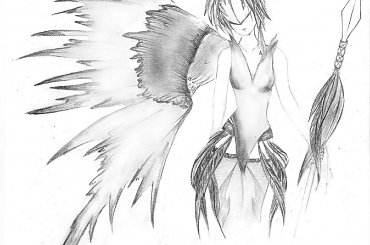 anioł wojny #anime #anioł #anielica #manga #rysunek