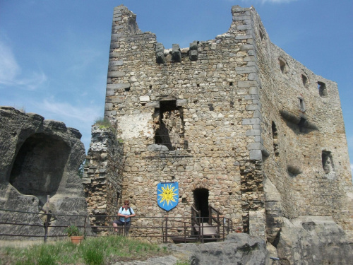Pozdrowienia z ruin zamku Valeczov w Czechach :)) #CzeskiRaj #Czechy #SkalneMiasta #RuinyZamkuValeczov
