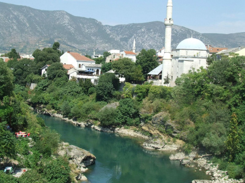 Mostar nad Neretwą #Bałkany #podróże #wakacje #Mostar #BośniaIHercegowina #Neretwa