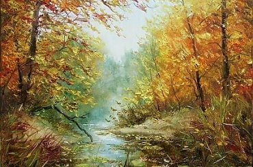 #garncarek #aleksander #obraz #malarstwo #obrazy #olej #płótno #pejzaż #impresja #kwasków