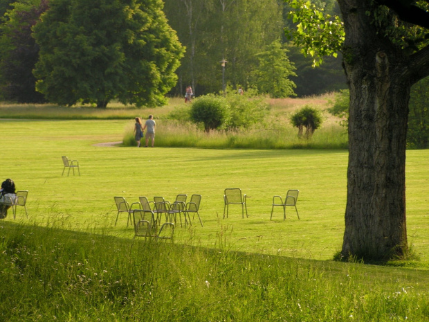 Park Berlin krzesełka