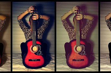 Efekty photo scape. #gitara