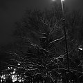 #zima #noc #światło #śnieg