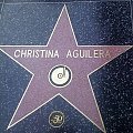 Christina Aguilera_Gwiazda Aguilery na Hollywood Walk of Fame.