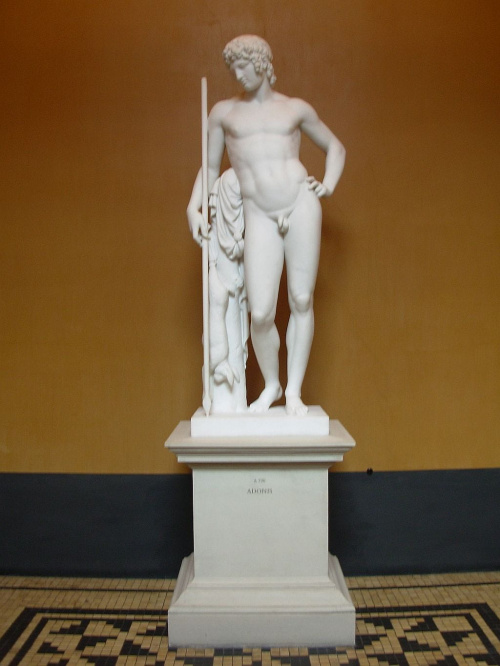 posąg--Adonis-postać z mitologii greckiej-ulubieniec Afrodyty