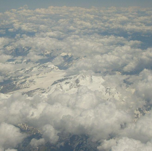 Góry z nad chmur