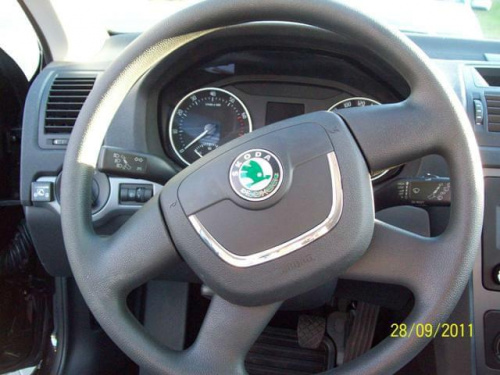 wymiana zaślepki airbag-u #OctaviaII